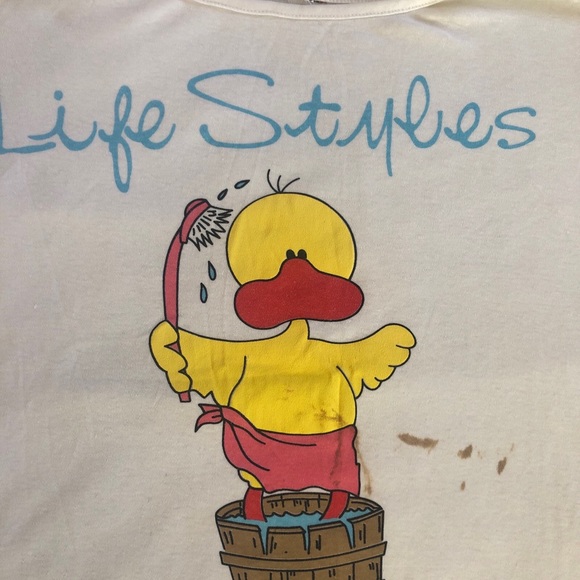 Vintage 1988 Life Styles Of The Poor & Forgotten Shirt Mens XL BJ Frog - Picture 3 of 7
